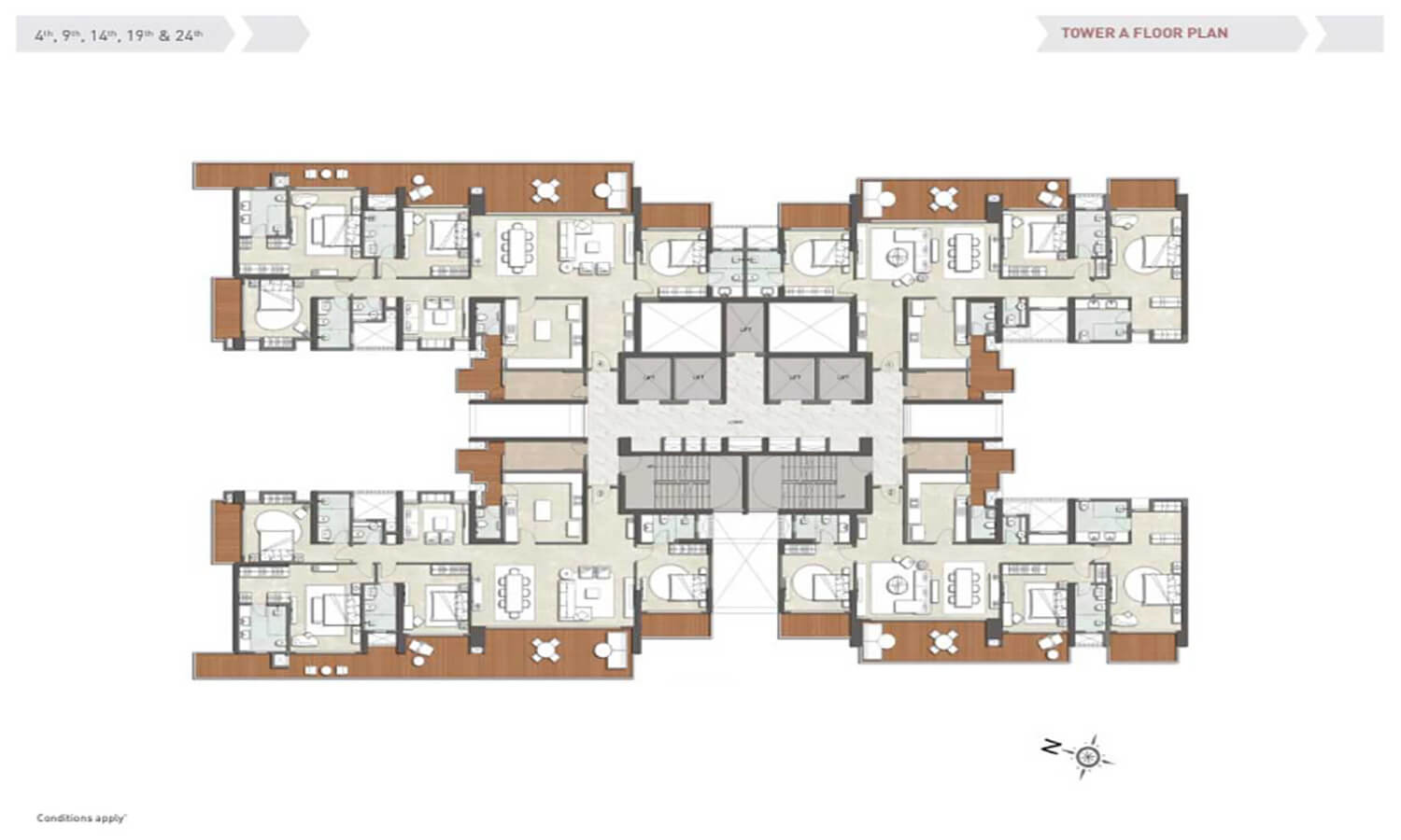 AIPL Lake City Sector 103 Dwarka Expressway Gurgaon Floor Plan